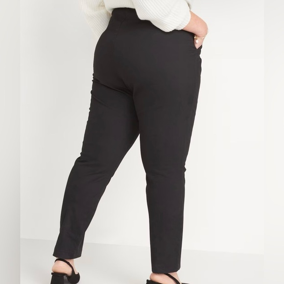 Old Navy High Waisted Wow Skinny Pants In Black. New With Tags. - Picture 6 of 12
